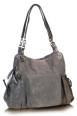 Замшевая сумка Palio, цвет: серый 10091PW1 2009 г инфо 6970r.
