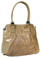 Кожаная летняя сумка Eleganzza, цвет: бежевый ZO - 5283M 2009 г инфо 7083r.