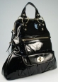 Лаковая сумка Leo Ventoni, цвет: черный L-23003362 2008 г инфо 7129r.